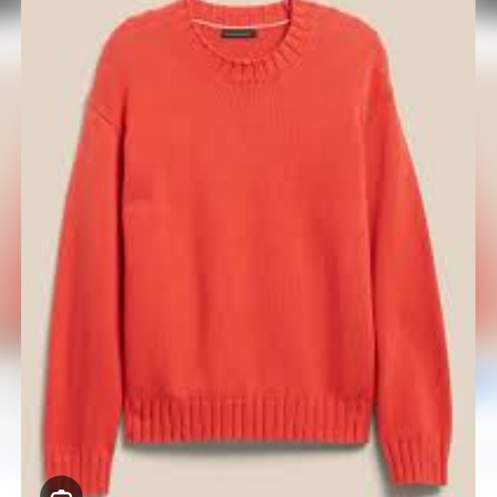 NWT Womens Banana Republic Red Sweater